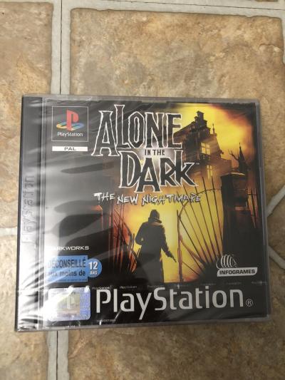 MINT Sealed Alone In The Dark Playstation Sony No Sega Nintendo IBM Xbox