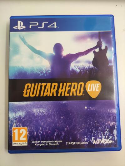 Ps4 Guitar Hero Live    FRA   sans notice