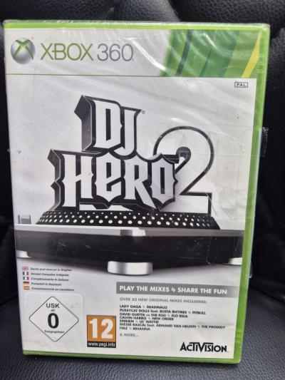 Activision DJ Hero 2 Xbox 360 PAL PEGI 12 Musique-DJ 2010 manuel inclus