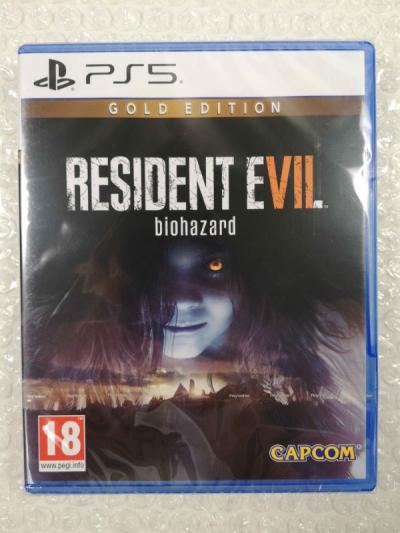 RESIDENT EVIL VII (7) BIOHAZARD   GOLD EDITION PS5 FR NEW (GAME IN ENGLISH-FRANC
