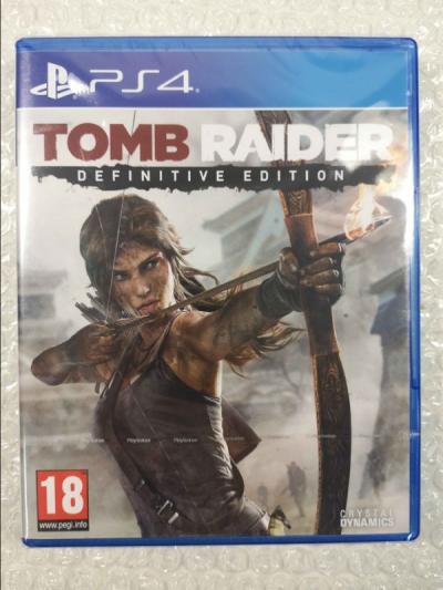 TOMB RAIDER DEFINITIVE EDITION PS4 FR NEW (GAME IN ENGLISH-FRANCAIS-DE-ES-IT-PT)