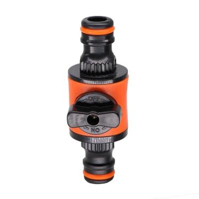 Raccord vanne d'arr�t tuyau arrosage 16 mm, adaptateur robinet rapide irrigation