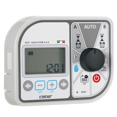 Aqua Home 4 6 8 Programmateur de 1 � 8 Lignes d'Arrosage Enterr� Gris Simple