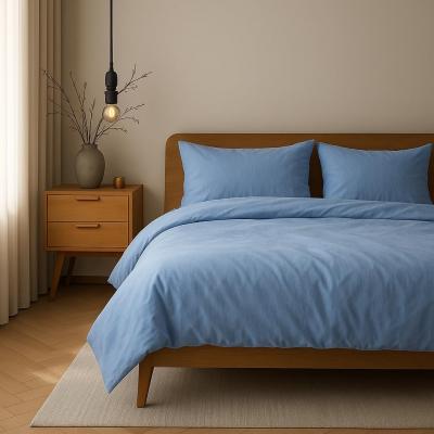 Parure de Lit 140x200 cm 100% Coton Linge de Lit 140x200  1X Taie d'Oreiller