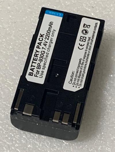 BATTERIE 2200mAh Tipo BP 930G BP930G Para Canon GL1 GL2 XHA1 XHG1 XLH1 XL1 XL1S
