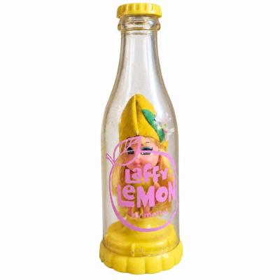 Bouteille vintage avec poup�e Liddle Kiddles Mattel   Laffy Lemon
