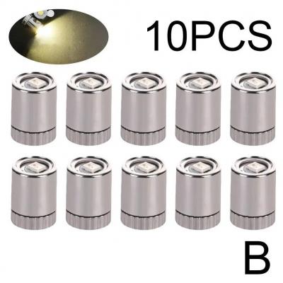 Mini spots LED pour maison de poup�e, lumi�res miniatures � piles, 10 pi�ces