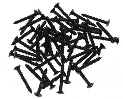 Vis de Montage pour Micros Humbucker de Guitare les Paul SG Noir Lot de 50