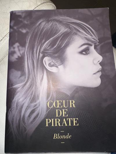 PARTITION COEUR DE PIRATE Blonde Songbook Guitare Piano Chant RARE E.O. 2011