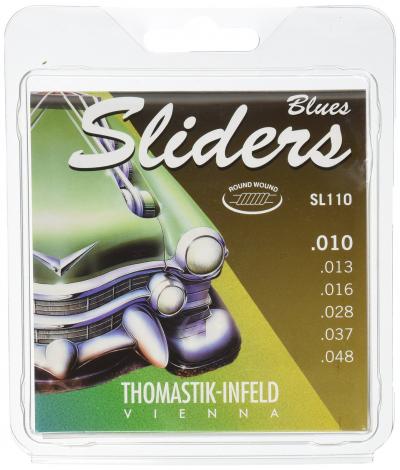 Cordes Guitare �lectriques Sliders Blues Series Jeu 048w