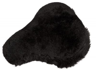 FSB C Housse pour Selle de V�lo en Peau d'Agneau avec Fausse 27 x 19 cm Noir