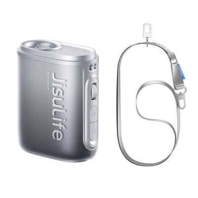 Portable Cou Ventilateur 100 Vitesses 40000RPM Clip Noir Aluminium Moderne