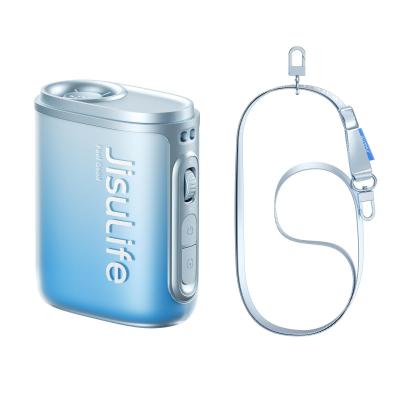 Portable Cou Ventilateur 100 Vitesses 40000RPM Clip Bleu Moderne D�contract�