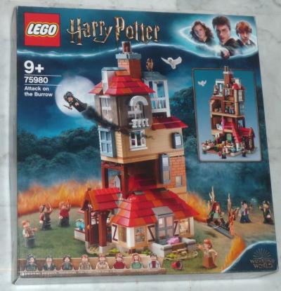 lego HARRY POTTER r�f. 75980 - attack on the burrow NEUF FERM�