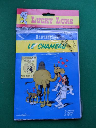 1997 BD Lucky Luke Morris Carte musicale Rantanplan   Le Chameau