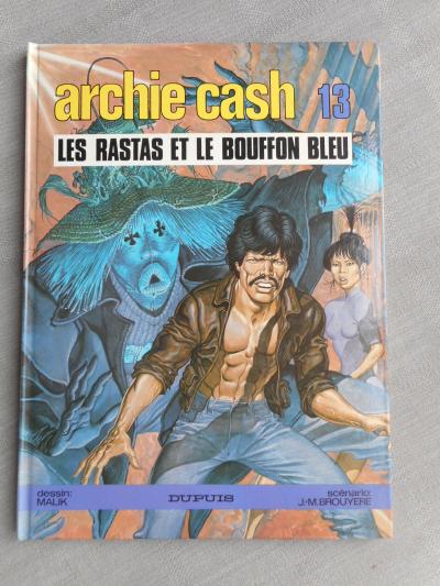 Malik Archie Cash Tome 13 All Rasta Locks et Le Jester Blue Eo IN Very Condition