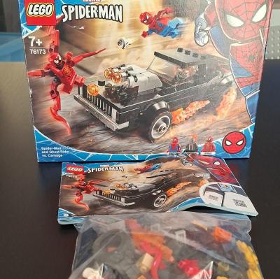 LEGO Marvel Spider Man 76173 Spider Man & Ghost Rider vs Carnage bo�te   notice