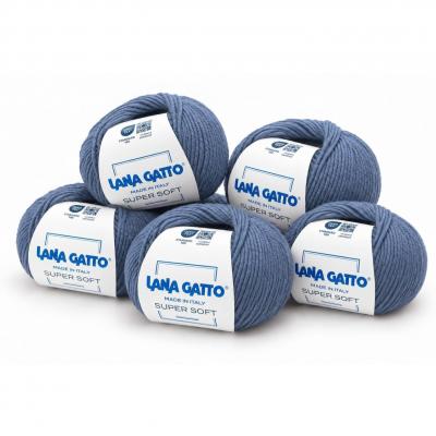Super Soft Laine M�rinos � Tricoter et Crocheter 100% Pure 5 Pelotes de 50 g