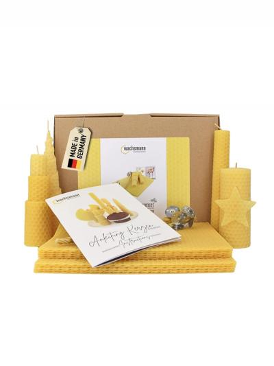 Kit de Fabrication de Bougies en Cire d'Abeille de D�marrage pour 10 20 � 15 cm