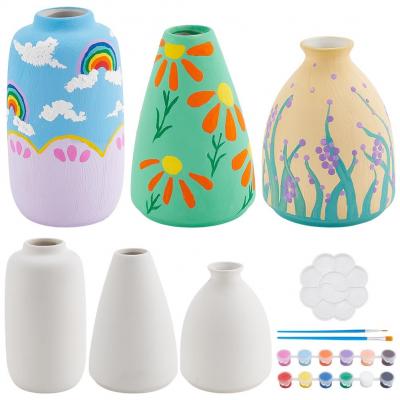 Mes 3 3 Ensemble de Peinture sur Poterie pour Adultes pour Peindre Votre Propre