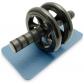 U6665 Roue Abdominaux Duo Ab Wheel Roller Exercices Abdominale avec Tapis Gen...