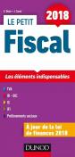 Le petit Fiscal 2018   15e �d.   Les �l�ments indispensables, Emmanuel Disle et