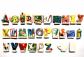Rare S�rie compl�te de f�ves ABC D'ART   Les PROTO 2008 ALPHABET Ab�c�daire  204