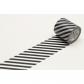 Cinta De Enmascarar MT Casa Rayada 5 CM Negra   Stripe Black