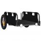 Remorque chariot transport de v�lo tissu oxford fer noir Helloshop26 02_0044404