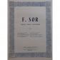 Guitare Sor Ferdinand tr�s pi�ces de Sociedad n�2 1954