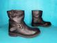 Botas ASH Hechas En M�xico De Cuero Negro Talla 39 EU