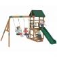 AIYAPLAY Ensemble de Balan�oire et Toboggan pour Enfants 315 x 284 x 233 cm Vert