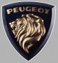 AUTOCOLLANT LOGO PEUGEOT LION INSIGNE MARQUE VOITURE GARAGE STICKER 9cm PSA