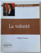 Philippe Fontaine La volont� Ellipses 2001