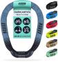 Lock One Antivol de v�lo avec code � 5 chiffres, cha�ne antivol en acier et h...