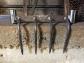 grelinette artsanal  4 dents sans manches 30cm de travail