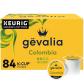 Dosettes de caf� Gevalia Colombia K Cup pour un style de vie c�to et faible en glucides, bo�te de 84 ct.