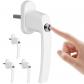 4 serrures de fen�tre avec Bouton, poign�es de fen�tre, Serrure de fen�tre sa...