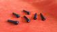 CHEVILLES cordes guitare guitar string pin Ebene ebony insert nacre