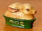 F�ve Vaisselle Terrine bo�te d�cor LAPIN   Galette des Rois French charm