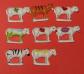 S�rie compl�te f�ves vaches design r026
