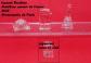 S�rie compl�te 3 f�ves monuments Paris Duch�ne MOF verre tour Eiffel Louvre