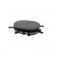 little balance appareil � raclette 8 personnes 1200w   gril   cr�pi�re bleu nuit