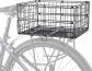 Panier de v�lo en m�tal, pliable, r�glable, noir
