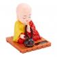 Statues de Bouddha, Solaire Petit Moine Bouddha Sculptures Figurines Bouddhis...
