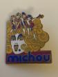 PIN'S PIN UP CABARET MICHOU PARIS CHEVEUX ORANGE