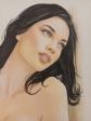 ORIGINAL DRAWING DESSIN NU FEMININ MODERNE FEMME PIN UP Babe 068