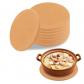 Lot de 8 dessous de plat en li�ge  Diam�tre  19 cm  Ronds  En li�ge  �paisseu...
