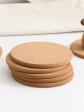 Lot de 6 dessous de plat ronds en li�ge pour po�les chaudes, dessous de plat ...