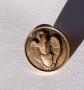 INSIGNE MILITAIRE PIN'S BRONZE CROIX ROUGE BELGIQUE BE